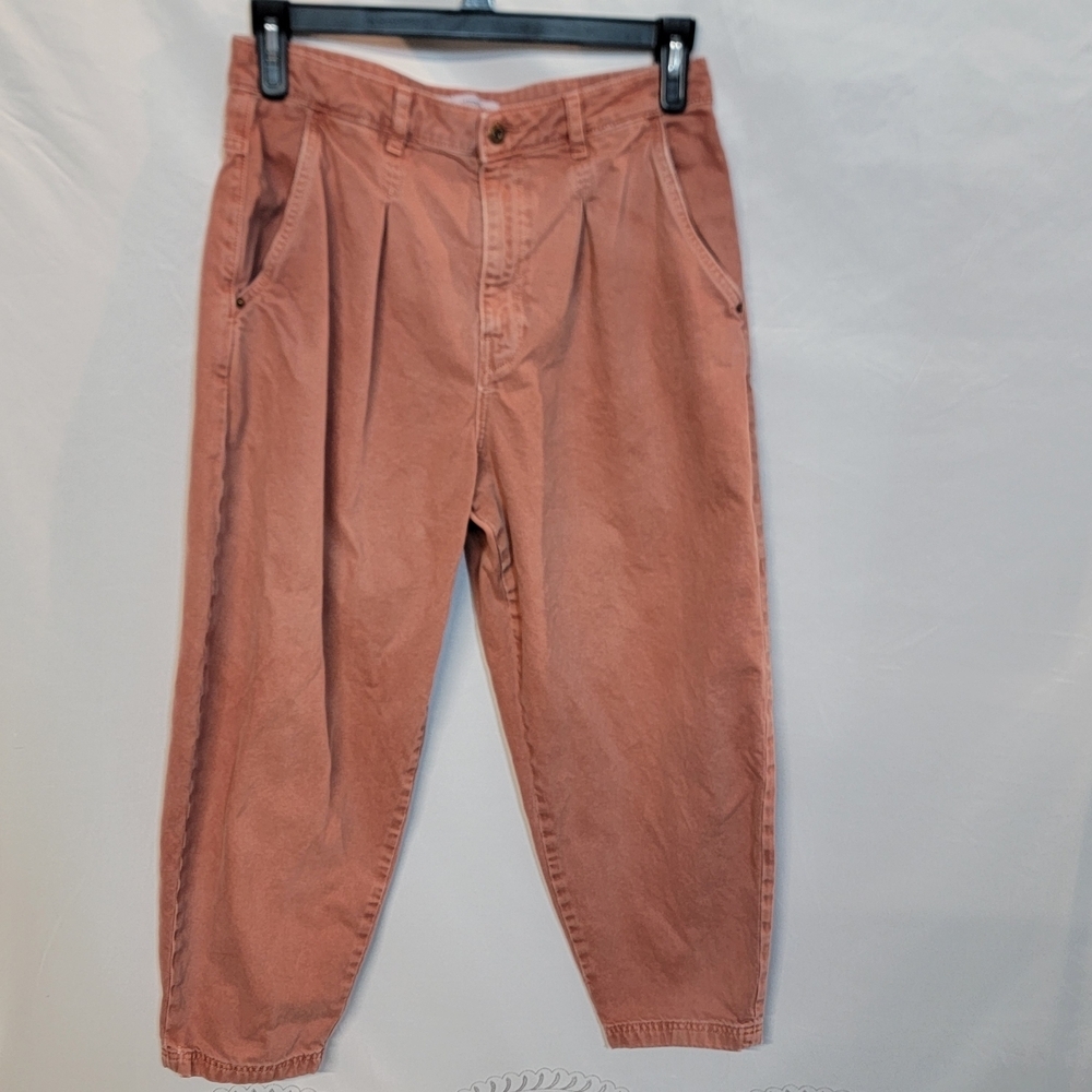 Zara High Waisted Women's Pink Jeans